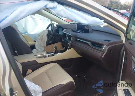 2017 Lexus Rx 350 z USA, uszkodzony, nr VIN 2T2BZMCA4HC086436